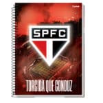 CADERNO UNIVERSITÁRIO SÃO PAULO FC | 10 MATÉRIAS | 160FLS - CREDEAL - Imagem 4