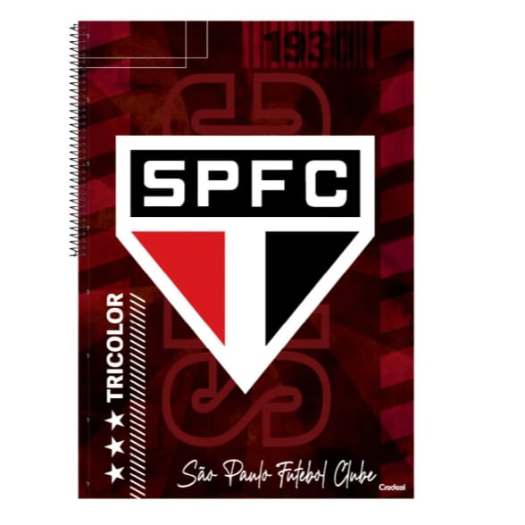 CADERNO UNIVERSITÁRIO SÃO PAULO FC | 1 MATÉRIA | 80 FLS - CREDEAL
