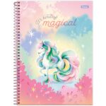 CADERNO UNIVERSITÁRIO UNICÓRNIOS | 1 MATERIA | 80FLS - FORONI - Imagem 2