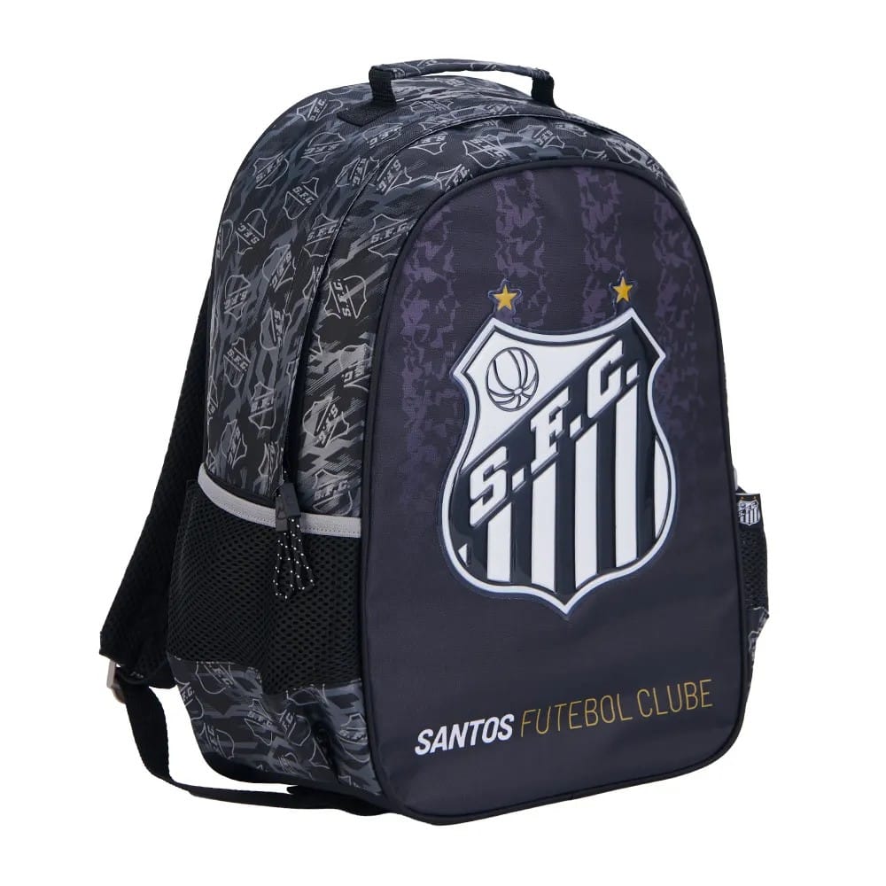 mochila_16_santos_r_16612_artigo_escolar_2_20250728131630_f71a3ac7377c MOCHILA ESPORTIVA ESCOLAR BRASÃO SANTOS FC | PRETA ESTAMPADA | ALÇAS ACOLCHOADAS | ESPAÇOSA | BOLSOS LATERAIS - XERYUS - Imagem 1