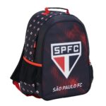 MOCHILA ESCOLAR SÃO PAULO FC BRASÃO OFICIAL | ESPAÇOSA | BOLSOS LATERIAS | COM ALÇAS MACIAS - XERYUS
