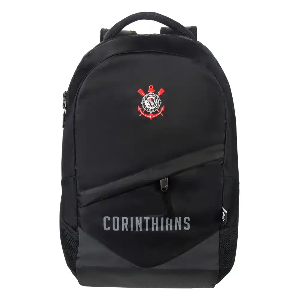 mochila_b01_esportiva_corinthians_16426_1_20251013190514_f85899db6f83 Mochila Esportiva Corinthians | Bolso Externo Zíper Transversal | Preta | Logo Bordado | Bolsos Laterais - Xeryus - Imagem 1