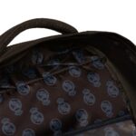 MOCHILA ESPORTIVA REAL MADRID | PRETA | ZIPER VERTICAL BOLSO FRONTAL | PORTA NOTEBOOK | BOLSOS LATERAIS - XERYUS - Imagem 4