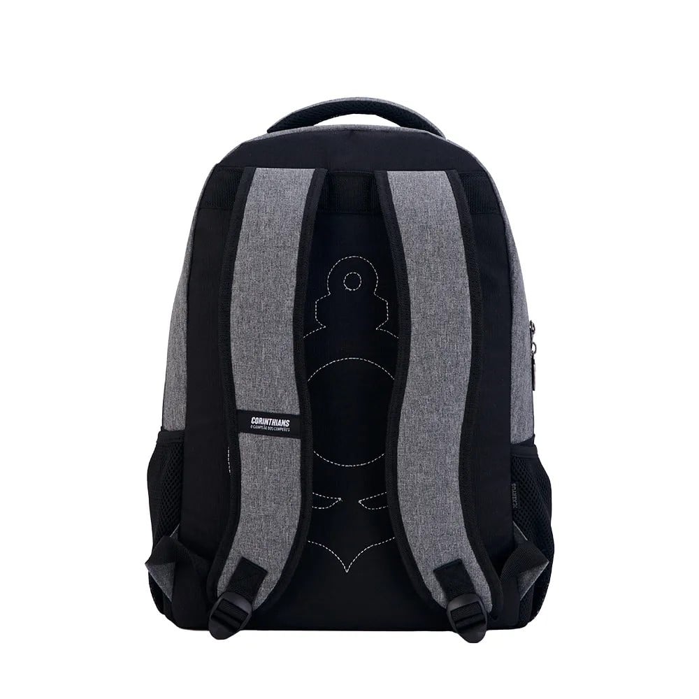 MOCHILA OFICIAL ESCOLAR CORINTHIANS | COM ALÇAS MACIAS | BOLSO EXTERNO | ESPAÇOSA - XERYUS - Imagem 5