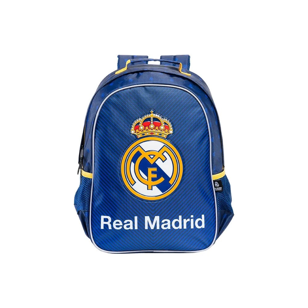 mochila_esportiva_16_real_madrid_r_2_20251009102936_938f1bb1c49e MOCHILA ESPORTIVA ESCOLAR BRASÃO REAL MADRID | AZUL | ALÇAS ACOLCHOADAS | BOLSOS LATERAIS - XERYUS - Imagem 1
