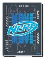 CADERNO BROCHURÃO NERF | CAPA DURA | 1 MATÉRIA | 80 FLS - CREDEAL - Imagem 2