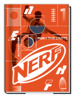 CADERNO BROCHURÃO NERF | CAPA DURA | 1 MATÉRIA | 80 FLS - CREDEAL - Imagem 4