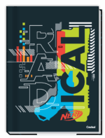 CADERNO BROCHURÃO NERF | CAPA DURA | 1 MATÉRIA | 80 FLS - CREDEAL - Imagem 5