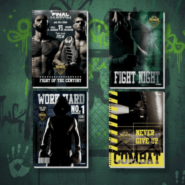 CADERNO UNIVERSITÁRIO "MMA" 1 MATÉRIA | 80FLS | ESPIRAL | CAPA DURA - CREDEAL