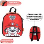 Lancheira Térmica Escolar Patrulha Canina | Infantil | Peluciada | Alça de Mão e Costas | Etiqueta de Identificação - Luxcel - Imagem 4