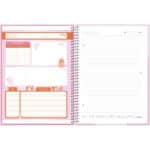 Caderno Universitário Amazzu Capivara e Preguiça | 10 Matérias | Capa Dura | 160fls | Adesivos | Espiral - Foroni - Imagem 8