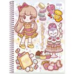 CADERNO UNIVERSITÁRIO DOLL | 10 MATÉRIAS | CAPA DURA | ESPIRAL | 160FLS - FORONI - Imagem 5