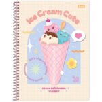 Caderno Universitário Sugar Rush | 10 matérias | Capa Dura | 160 fls | Adesivos - Foroni - Imagem 3