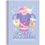 Caderno Universitário Sugar Rush | 10 matérias | Capa Dura | 160 fls | Adesivos - Foroni - Imagem 4