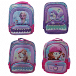 MOCHILA ESCOLAR 3D MENINAS - PERSONAGENS DIVERSOS | 2 DIVISÓRIAS