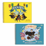 CADERNO DE DESENHO HARRY POTTER - 96 FOLHAS | COM JOGO DA MEMÓRIA - JANDAIA - Imagem 2
