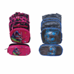 Kit Mochila Escolar Infantil 3D com Estojo