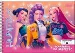 CADERNO DE DESENHO GUERREIRAS DO K-POP | 80FLS | CAPA DURA | COM ADESIVOS - TILIBRA - Imagem 3