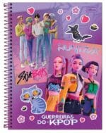 Caderno Universitário Espiral Guerreiras do K-Pop 1 Matéria 80fls - Tilibra - Imagem 5