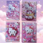 Caderno Agenda Hello Kitty – Coleção Soft & Sweet (Capa Almofadada)