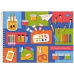 CADERNO DE DESENHO PEDAGÓGICO - 80 FLS - FORONI - Imagem 3